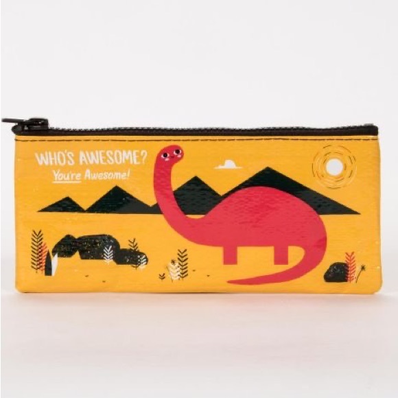 Blue Q - Dinosaur - Who’s Awesome? You’re Awesome! - Pencil Case - Picture 1 of 2